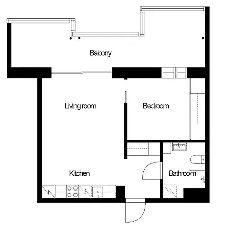 Apartment Modern 1br With Huge Balcony Above Mall Of Tripla Helsinki