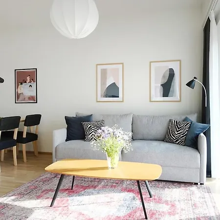 Apartment Modern 1br With Huge Balcony Above Mall Of Tripla Helsinki