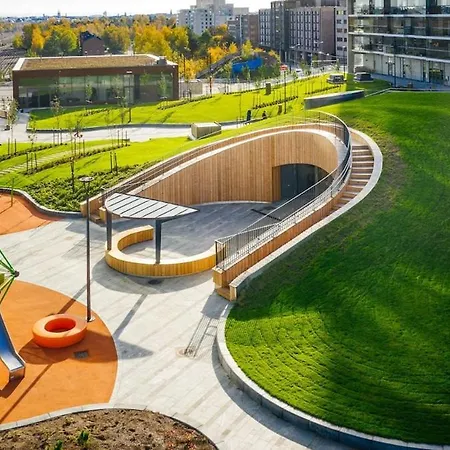 Modern 1br With Huge Balcony Above Mall Of Tripla By Nordic Collection شقة