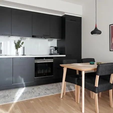 Modern 1br With House Sauna & Huge Balcony Above Mall Of Tripla By Nordic Collection * Helsinki