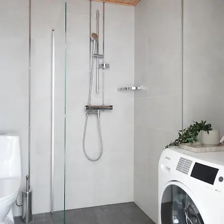 Apartment Modern 1br With House Sauna & Huge Balcony Above Mall Of Tripla By Nordic Collection Helsinki