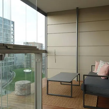 Modern 1br With House Sauna & Huge Balcony Above Mall Of Tripla By Nordic Collection * Helsinki