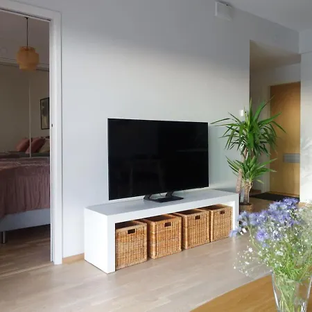 Modern 1br With House Sauna & Huge Balcony Above Mall Of Tripla By Nordic Collection Helsinki