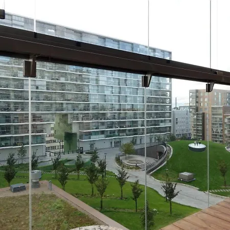 Apartment Modern 1br With House Sauna & Huge Balcony Above Mall Of Tripla By Nordic Collection *