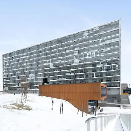 Apartment Modern 1br With House Sauna & Huge Balcony Above Mall Of Tripla By Nordic Collection
