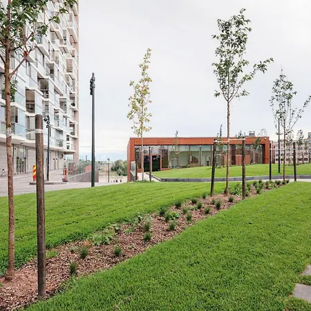 Modern 1br With House Sauna & Huge Balcony Above Mall Of Tripla By Nordic Collection Helsinki